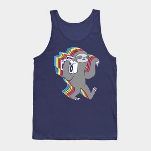 Slow Jams (Boombox Sloth) Tank Top